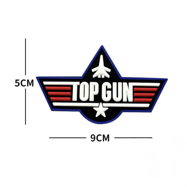 DA 3D PVC Patch TOP GUN PILOT Maverick DA-NAS-234