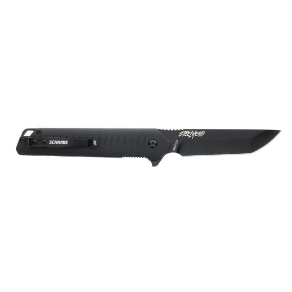 Schrade Steelhead Folder G10 Ultra-Glide Çakı Siyah 1159314