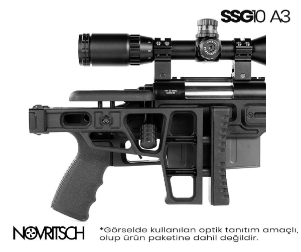 Novritsch SSG10 A3 Taktik Airsoft Sniper Tüfek - Kısa