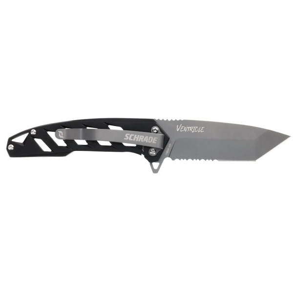 Schrade Ventricle Tanto Folder Aus-10 Finger-Flip-Driven UltraGlide Çakı 1159322