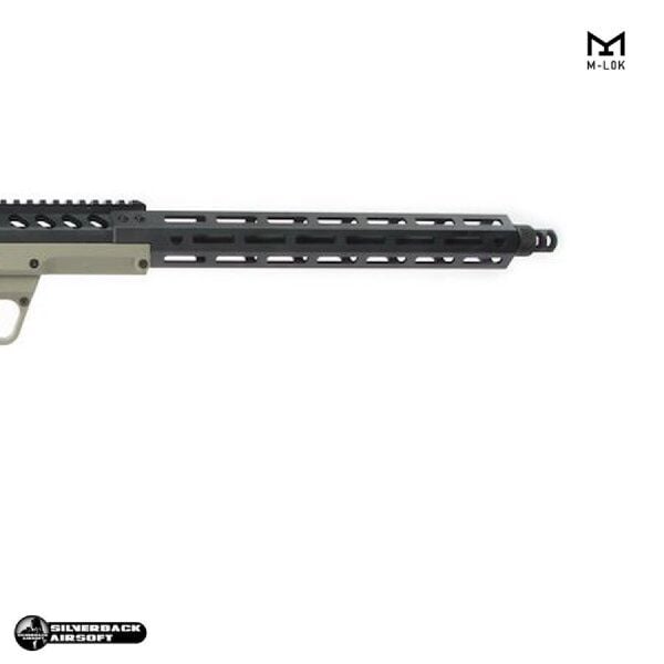 Silverback Desert Tech Lisanslı SRS A2/M2 22'' Namlu Yeşil Sniper Spring Airsoft Tüfek