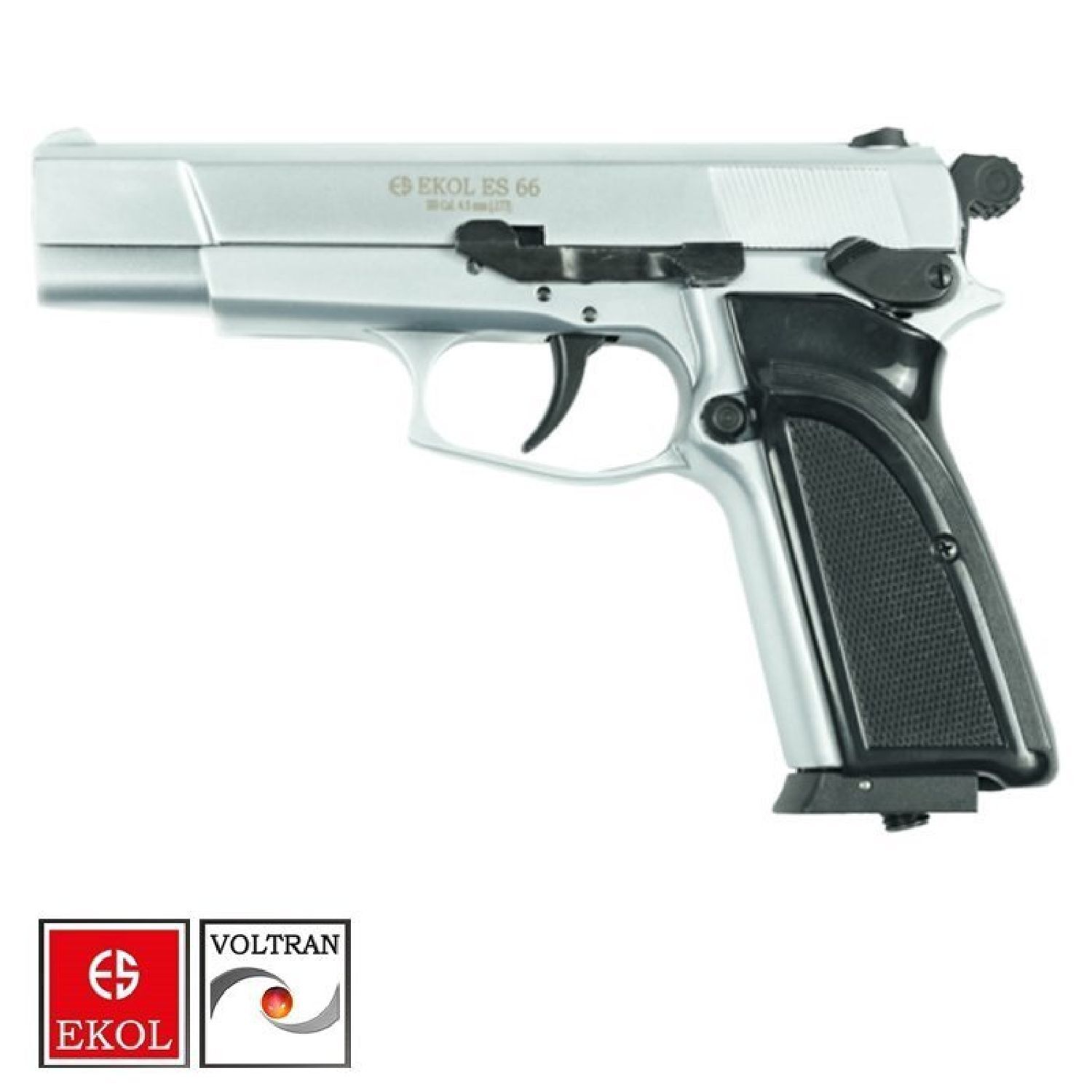 EKOL ES 66 Havalı Tabanca 4.5 mm Parlak Beyaz