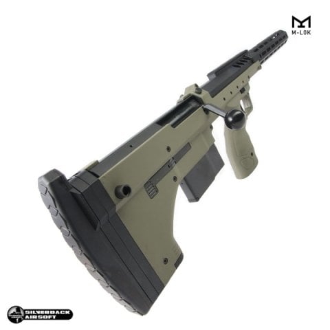 SILVERBACK SRS A2/M2 (22 INCH NAMLU) DESERT TECH LISANSLI AIRSOFT SNIPER TÜFEK - YEŞİL