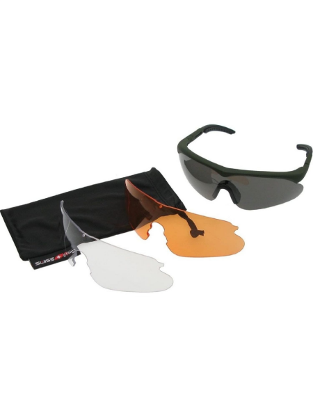 Swiss Eye 10163 Max Pro Set Raptor Balistik Gözlük MIL-PRF-31013