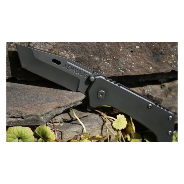 Schrade Girder Folder Aus-10 Tanto Blade UltraGlide Katlanır Bıçak 1182505