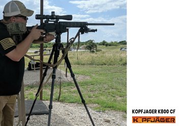 Kopfjager Reaper Grip Tutacaklı Profesyonel Atış Tripodu K800 CF