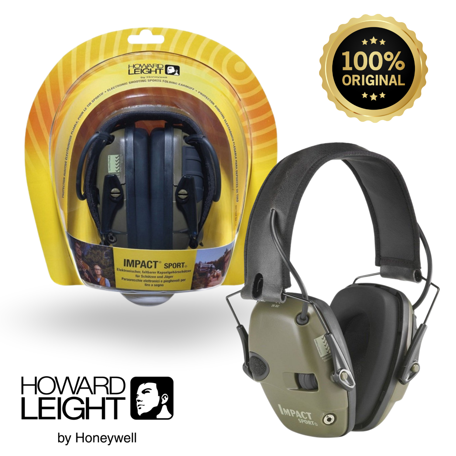 Howard Leight by Honeywell Impact Sport Sound (Elektronik Atış Kulaklığı)