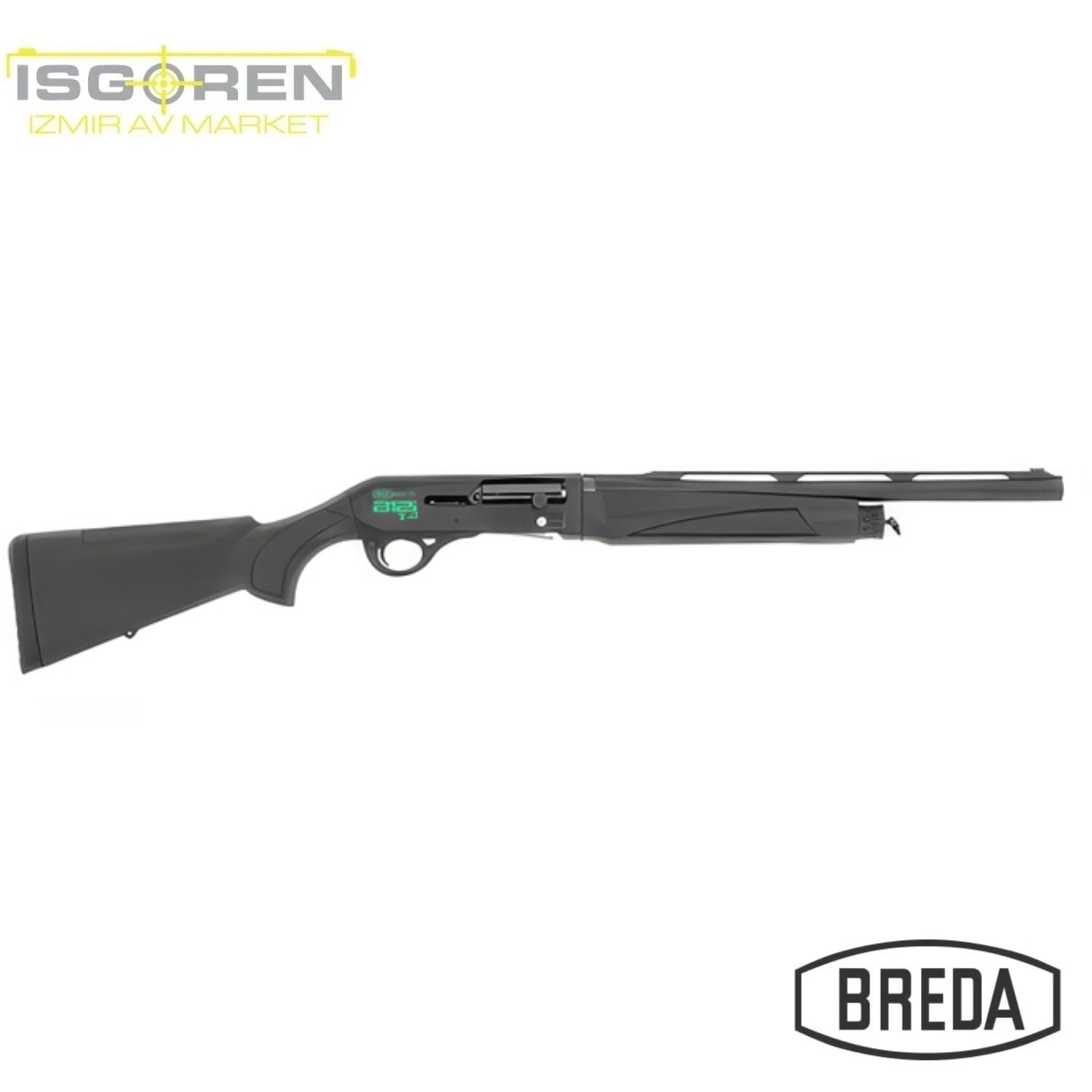 BREDA B12IT4 12 Cal Y.Oto L. Siyah Av Tüfeği