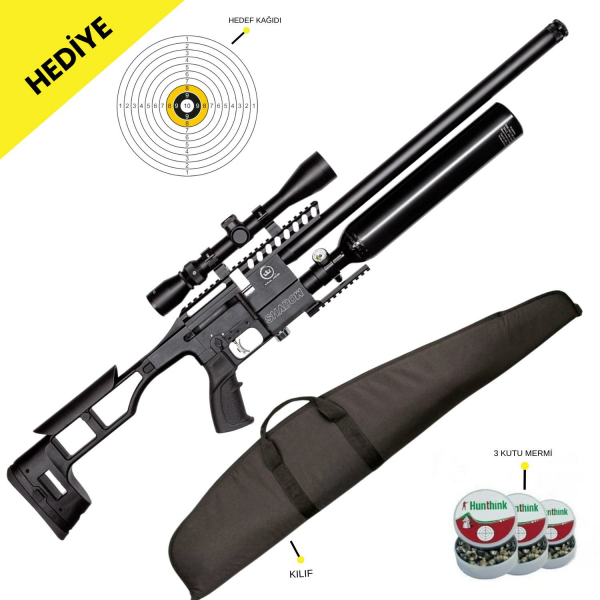 KRAL ARMS PCP SHADOW HAVALI HEDEF TÜFEĞİ 5.5