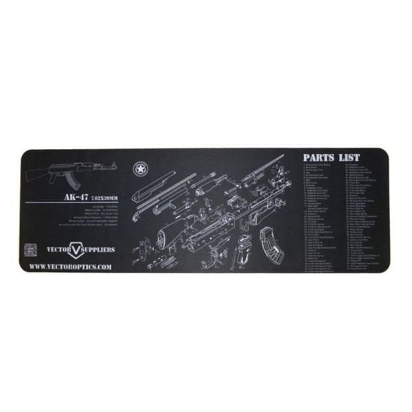 AK47 Tüfek Temizleme Servis Altlığı (Bench Mat)