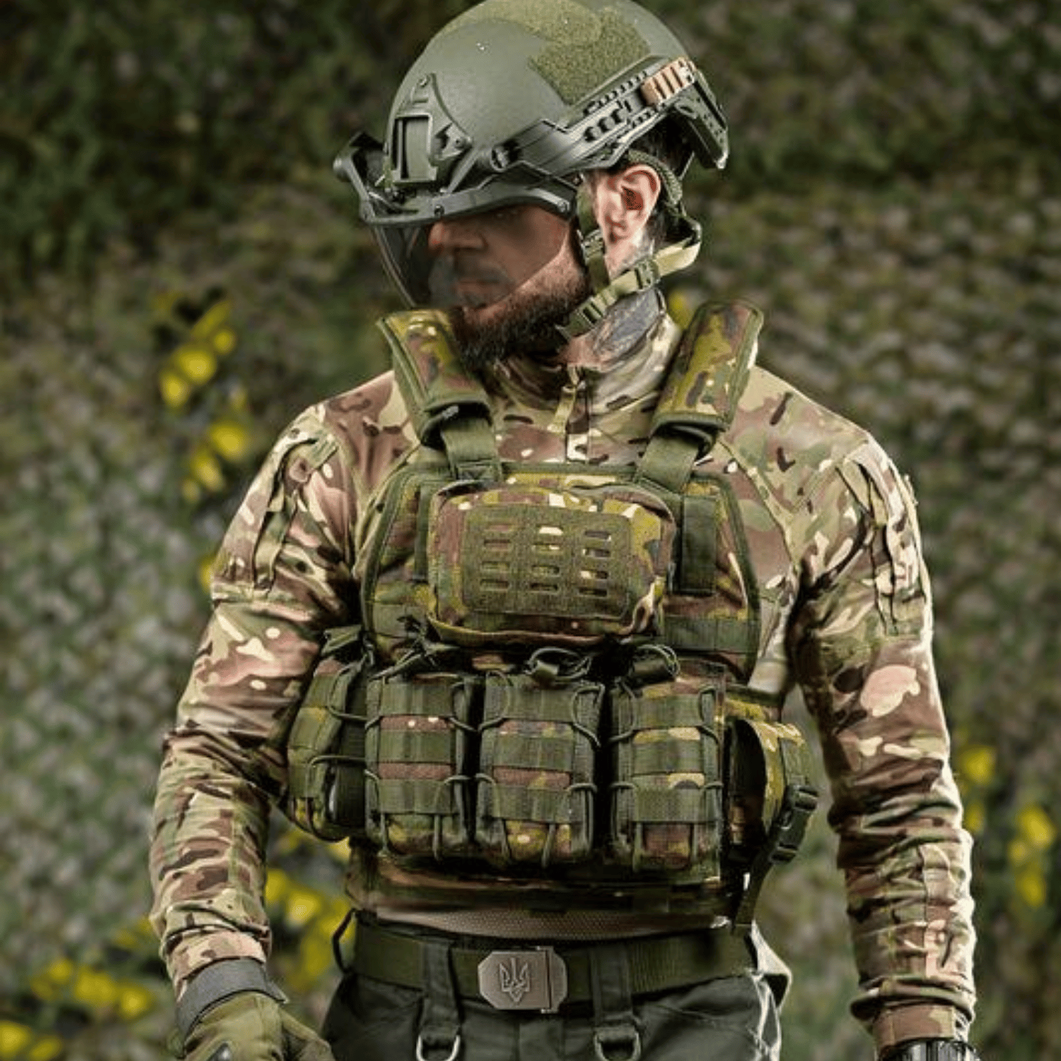 Single Sword Kasırga Tactical Balistik Plaka Takılabilen Açık Cepli Hücum Yeleği Kod-1 MUL