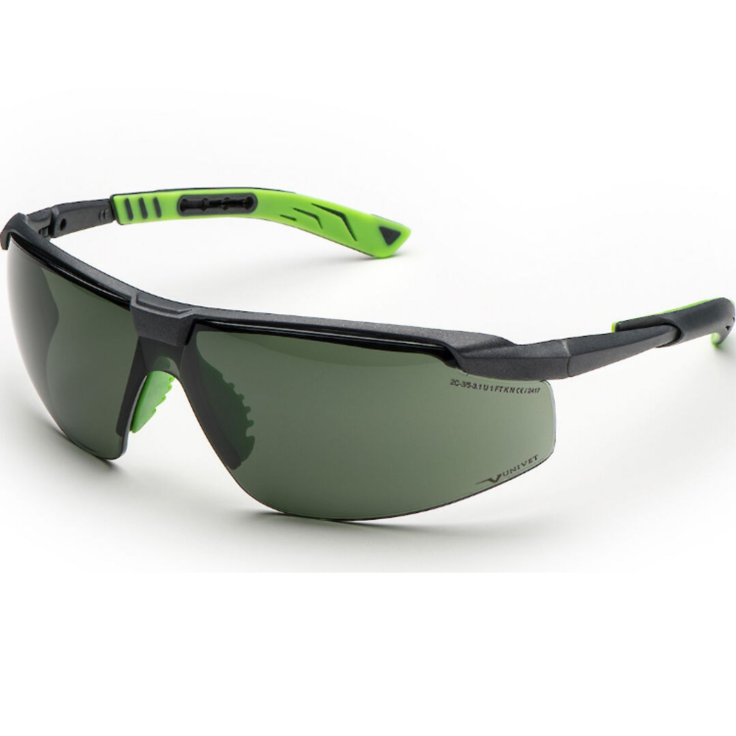 Uni̇vet 5*8 Green Frame Clear Gözlük