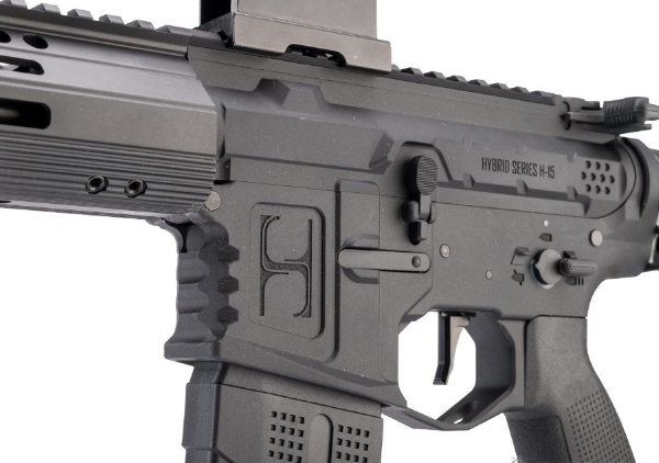 ASG Hybrid Series Full Metal H-15 CQB Siyah AEG Airsoft Tüfek