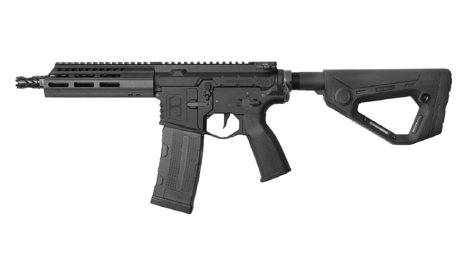 ASG Hybrid Series Full Metal H-15 CQB Siyah AEG Airsoft Tüfek