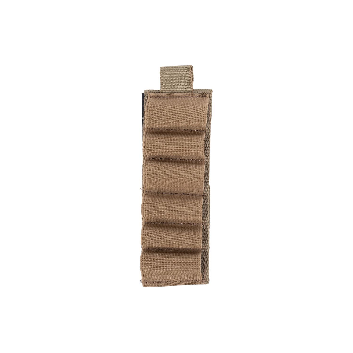 ISG Tactical 12GA Cırtlı Fişeklik - 6'lı ÇÖL