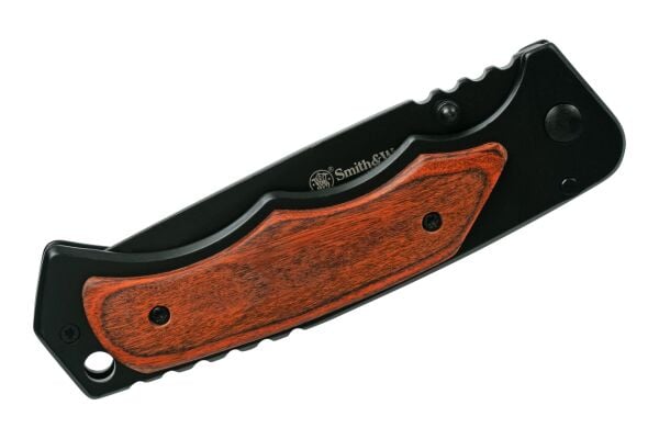 Smith & Wesson® Wood Handle Katlanır Cep Çakısı 1147091