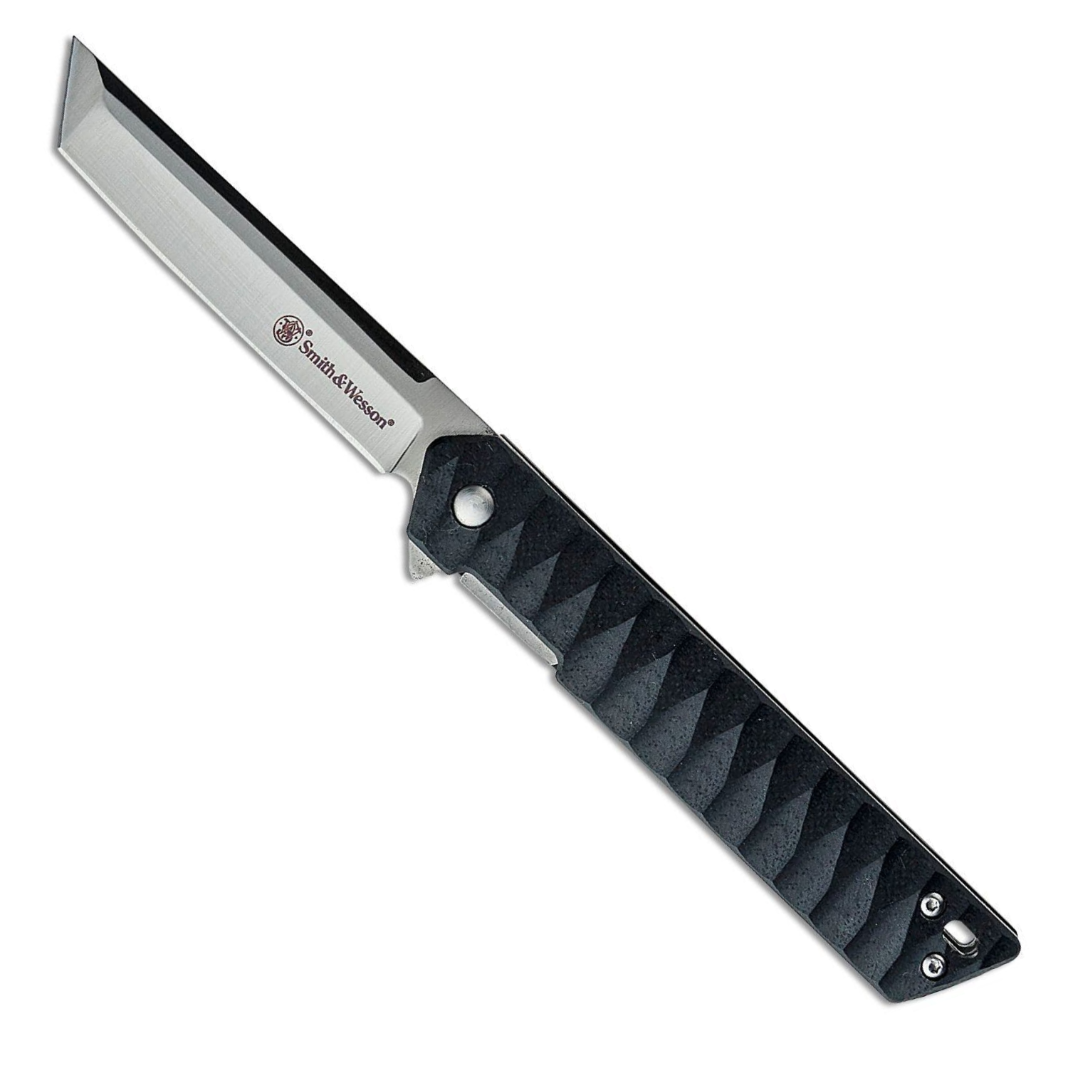 Smith & Wesson® 24/7 Tanto Folder, Black G-10 Handle Bıçak 1147097