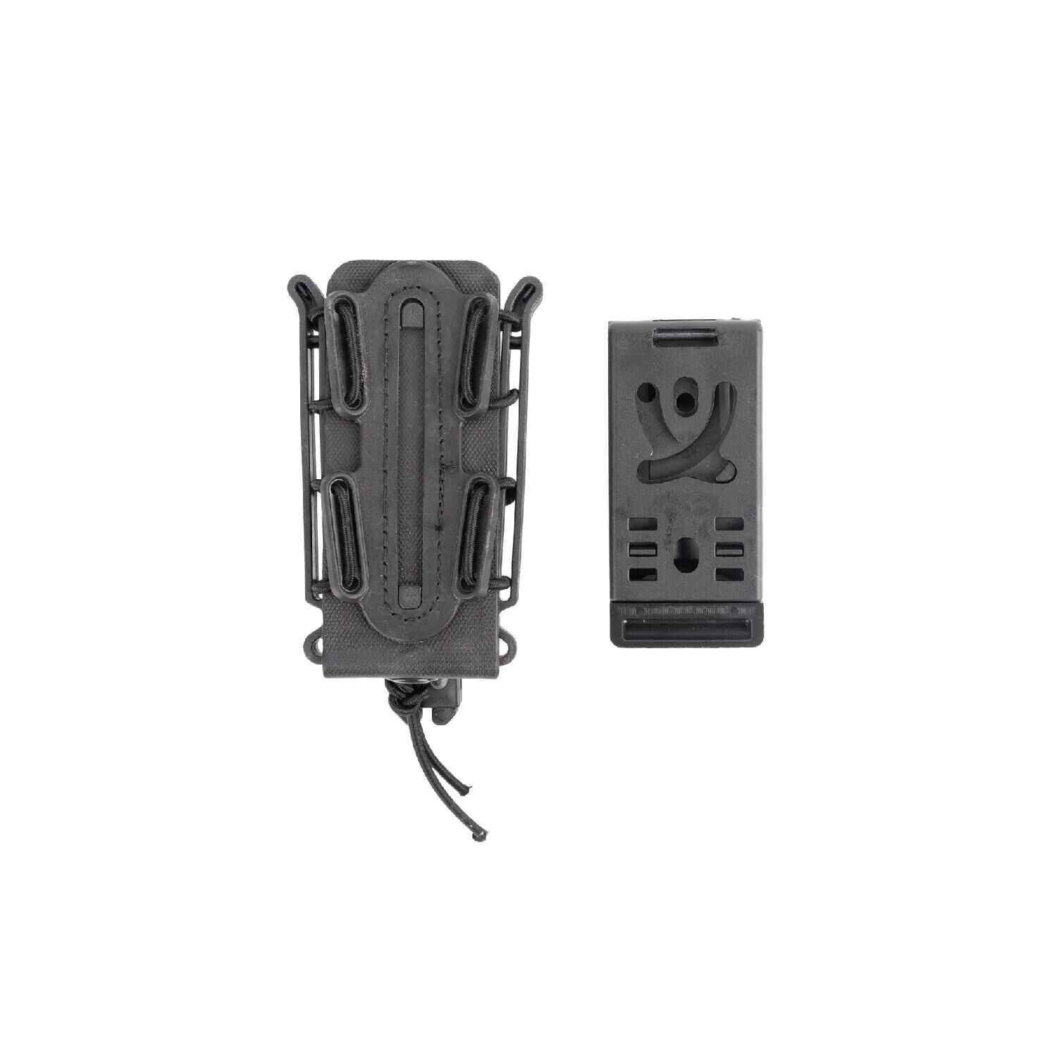 ISG Tactical Tabanca Şarjör Cebi — 9mm Luger / .45 ACP Uyumluluk Siyah