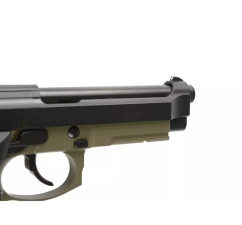 KJ WORKS M9A1 OD HAKI YEŞİL GBB Airsoft Tabanca
