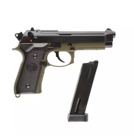 KJ WORKS M9A1 OD HAKI YEŞİL GBB Airsoft Tabanca