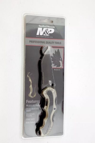Smith & Wesson® M&P MAGIC®  Assisted Liner Lock 3.25 Katlanır Bıçak SWMP6CNSCP