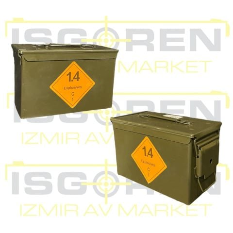İSG METAL MÜHİMMAT KUTUSU