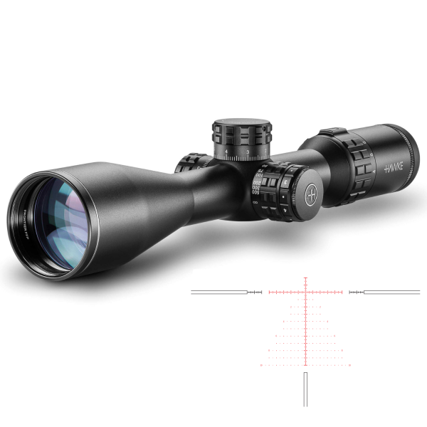 HAWKE Frontier 30mm FFP 4-20x50 SF IR (Mil Pro 20x) Yivli Tüfek Dürbünü 18530