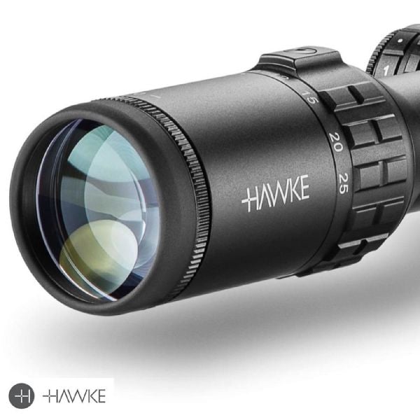 HAWKE Frontier 30mm FFP 5-25x56 SF IR (Mil Pro 25x) Yivli Tüfek Dürbünü 18540