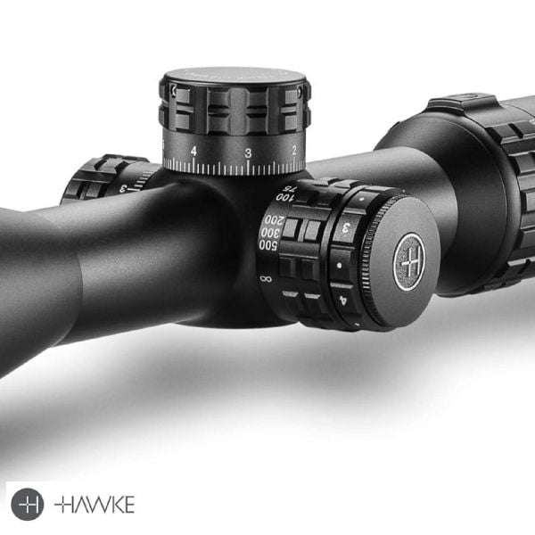 HAWKE Frontier 30mm FFP 5-25x56 SF IR (Mil Pro 25x) Yivli Tüfek Dürbünü 18540