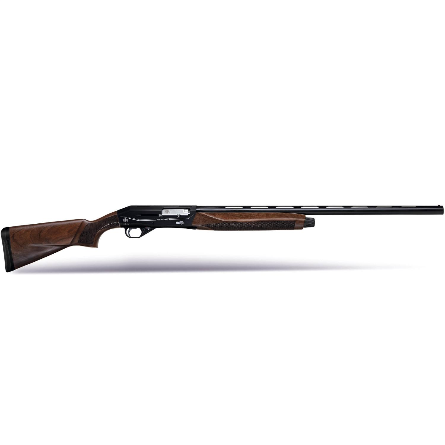 HUĞLU RENOVA 12CAL 66CM ACTIVE M.ŞOK SOFT SİYAH 4.CEVİZ YARI OTO.YİVSİZ AV TÜFEĞİ