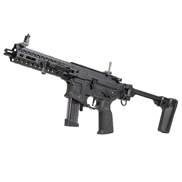 GuayGuay FAR9 BLACK Rapid Folding PCC AEG Airsoft Tüfek G&G (EGC-FAR-9MM-BNB-NCM)