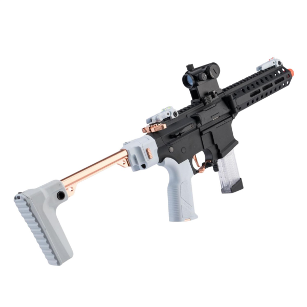 GuayGuay FAR9 MACARON ASDF WHITE Rapid Folding PCC AEG Airsoft Tüfek G&G (FAR-9MM-PIK-PBB-NCM)