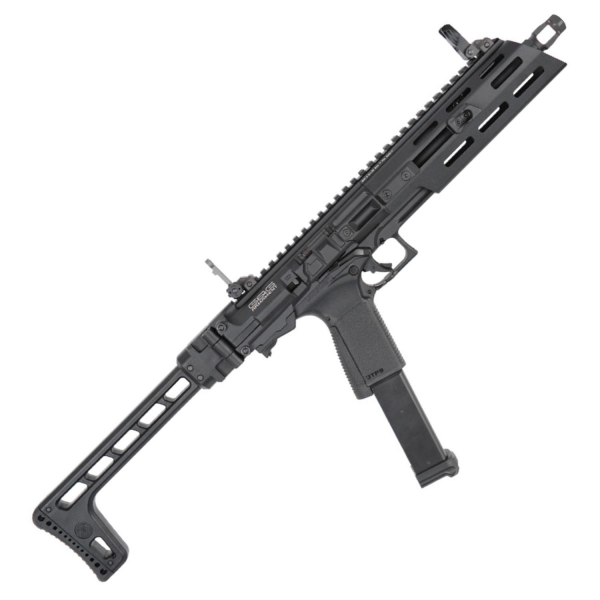 GuayGuay SMC-9 GasBlowback Carbine Black GBB Tüfek (GAS-SMC-9MM-BBB-UCM)