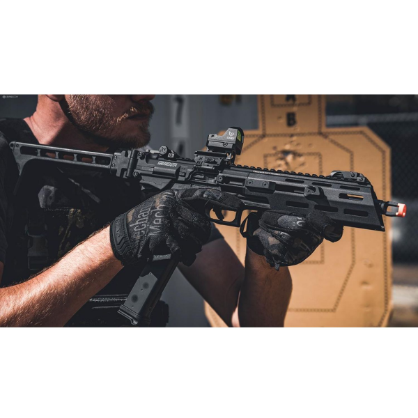 GuayGuay SMC-9 GasBlowback Carbine Black GBB Tüfek (GAS-SMC-9MM-BBB-UCM)