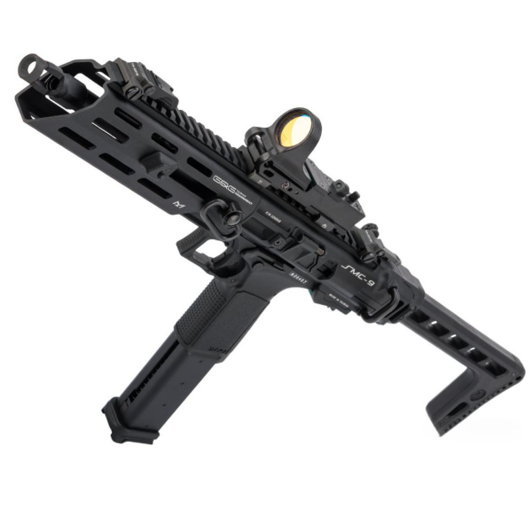 GuayGuay SMC-9 GasBlowback Carbine Black GBB Tüfek (GAS-SMC-9MM-BBB-UCM)