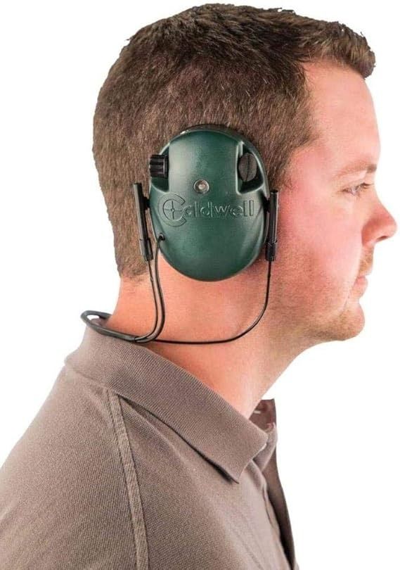 Caldwell  E-MAX® E- Alçak Profilli, Boyun Arkası Elektronik İşitme Koruyucu Kulaklık