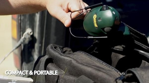 Caldwell  E-MAX® E- Alçak Profilli, Boyun Arkası Elektronik İşitme Koruyucu Kulaklık