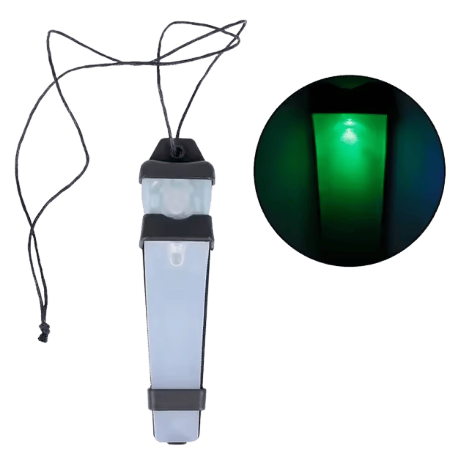 ISG Tactical Suya Dayanıklı Yeşil LED Taktik Kask Lambası