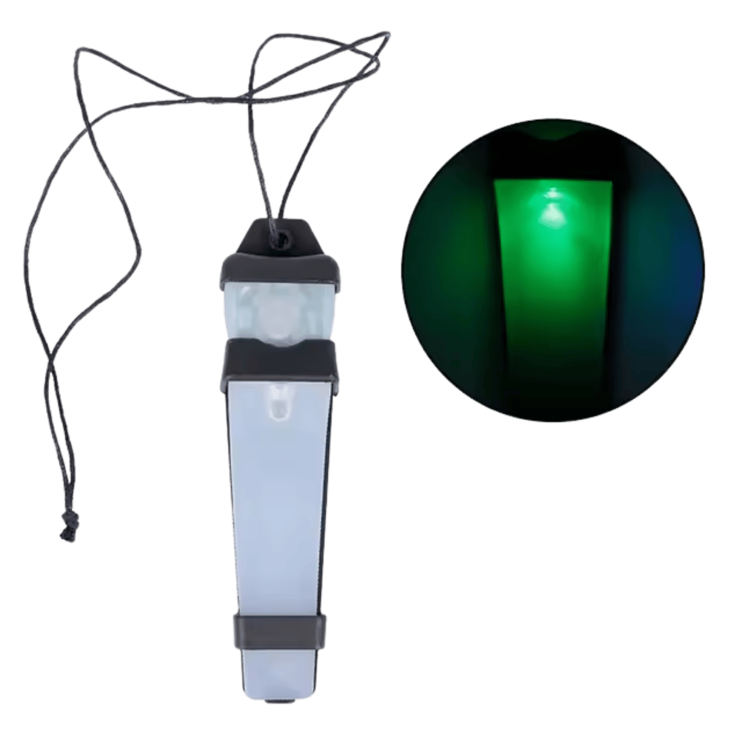 ISG Tactical Suya Dayanıklı Yeşil LED Taktik Kask Lambası