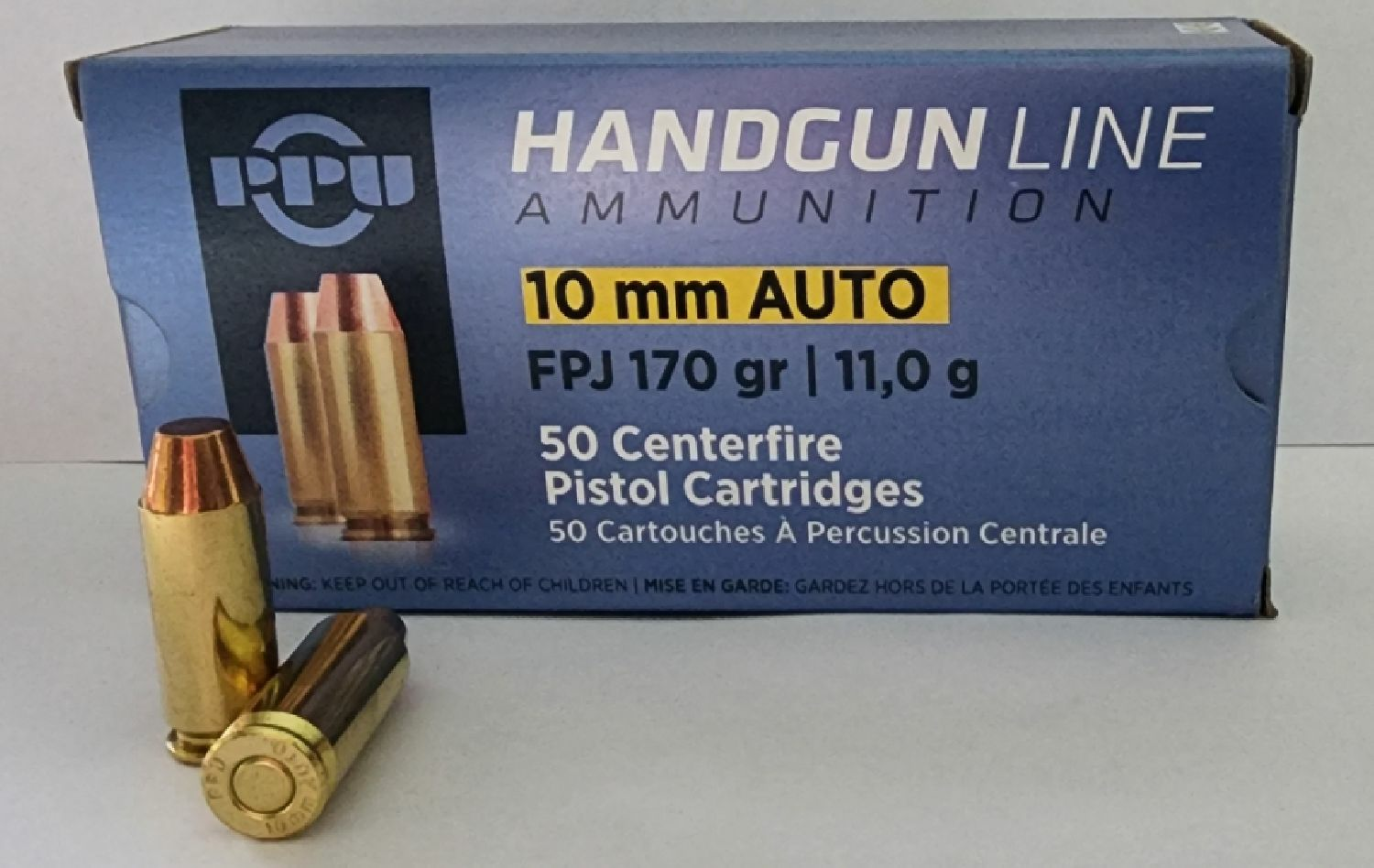10X25 MM AUTO PRVİ-PARTİZAN (FMJ-170 GRN) TABANCA FİŞEĞİ