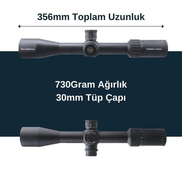 TAURUS 4-16X44 HD HT SFP TÜFEK DÜRBÜNÜ