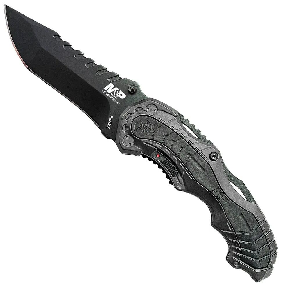 Smith & Wesson® Military & Police Clip Point Folding Taktik Katlanır Bıçak SWMP6CP