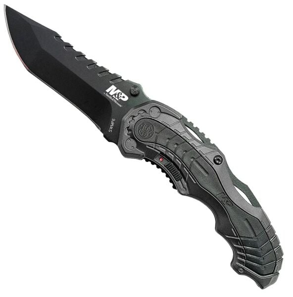 Smith & Wesson® Military & Police Clip Point Folding Taktik Katlanır Bıçak SWMP6CP