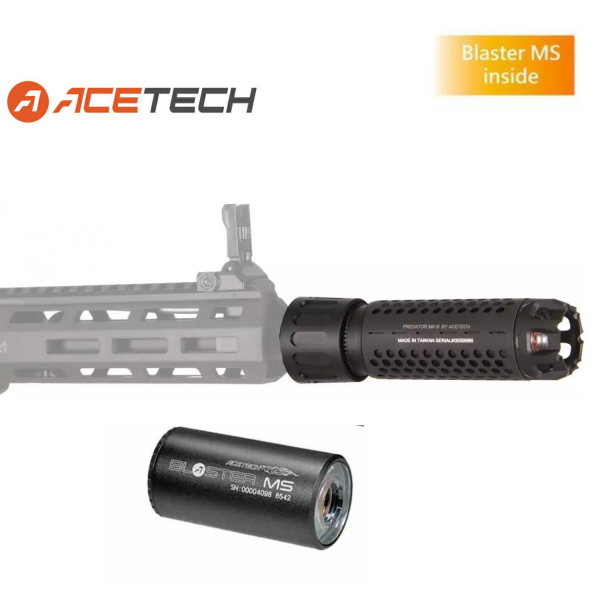ACETECH PREDATOR MK3 SIYAH QD + BLASTER MS + Tufek Adaptörü