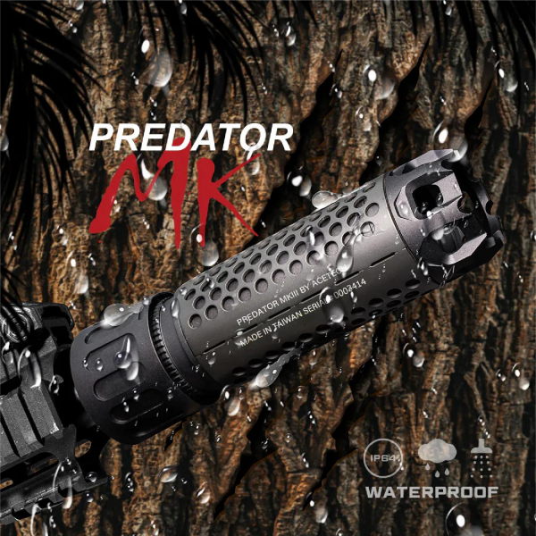 ACETECH PREDATOR MK3 SIYAH QD + BLASTER MS + Tufek Adaptörü