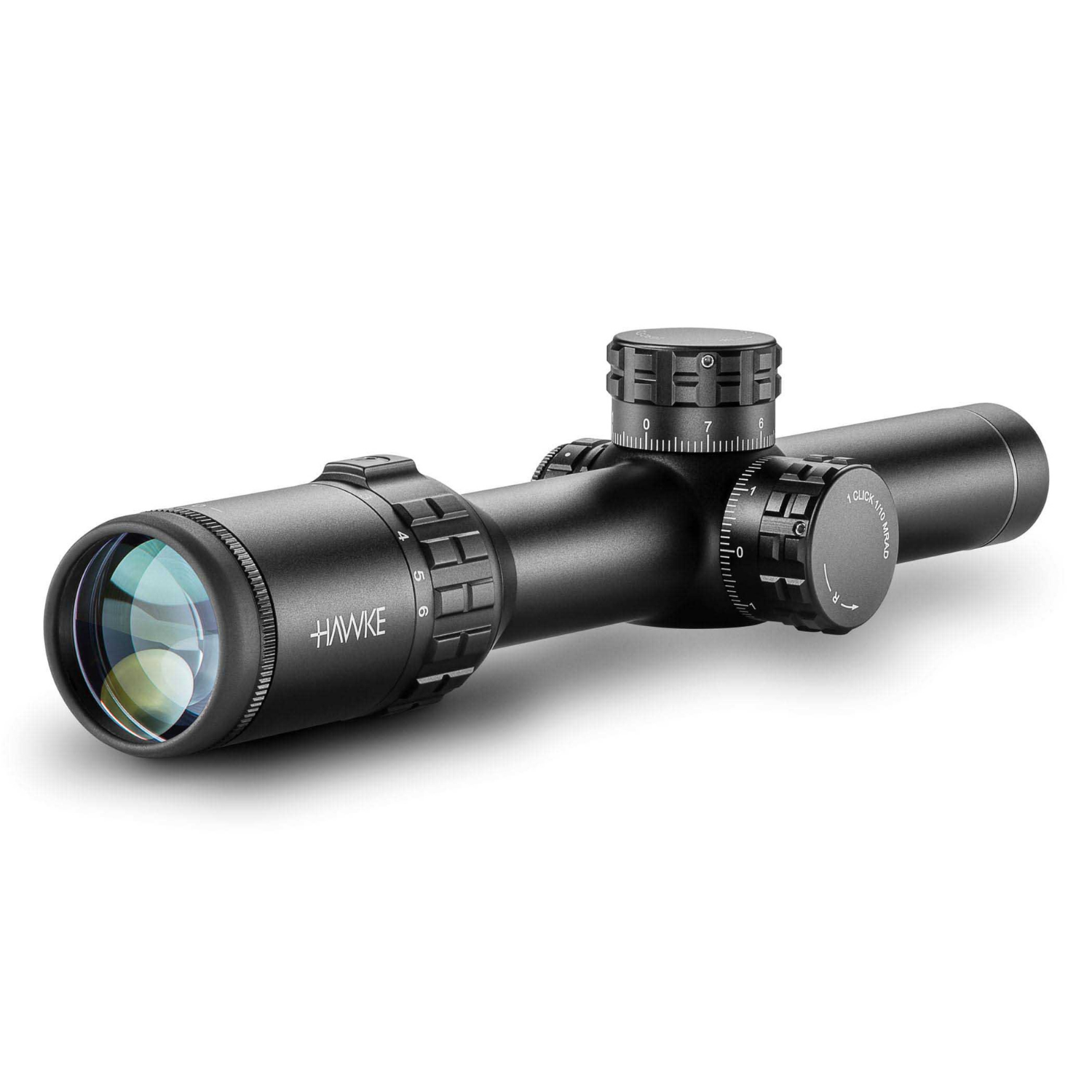 HAWKE Frontier 30mm SFP 1-6x24 IR (Tactical Dot 6x) Yivli Tüfek Dürbünü 18402