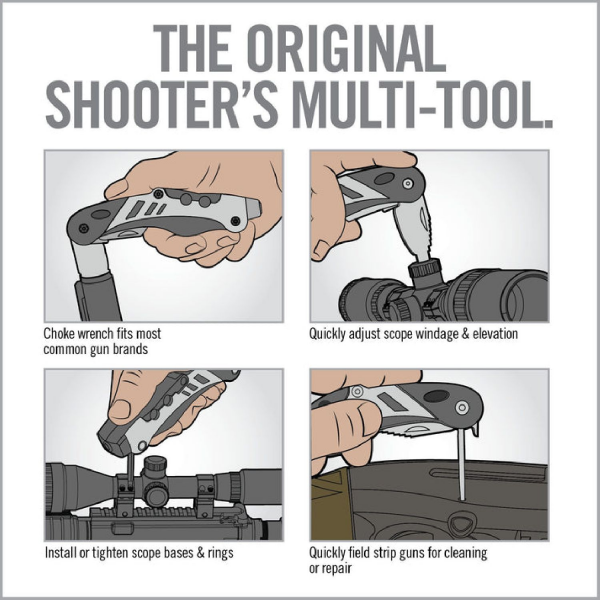REALAVID The Gun Tool™ THE ORIGINAL MULTI-TOOL FOR RIFLES & SHOTGUNS