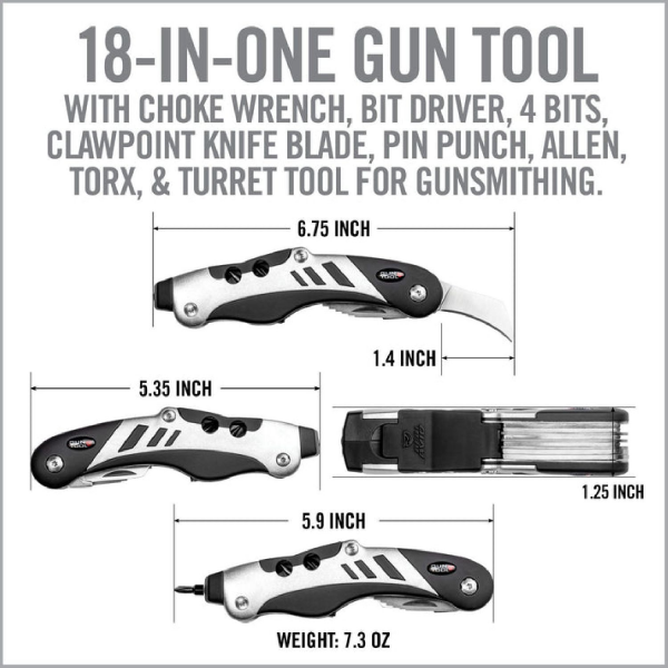 REALAVID The Gun Tool™ THE ORIGINAL MULTI-TOOL FOR RIFLES & SHOTGUNS
