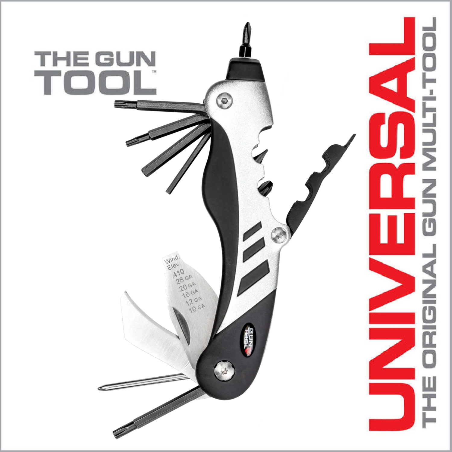 REALAVID The Gun Tool™ THE ORIGINAL MULTI-TOOL FOR RIFLES & SHOTGUNS