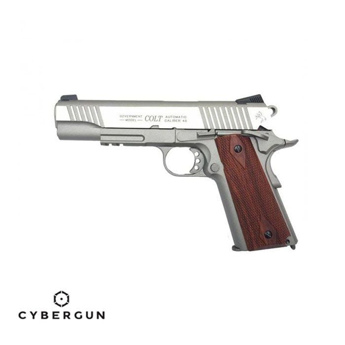 CYBERGUN Colt 1911 Gümüş CO2 Blowback Airsoft Tabanca